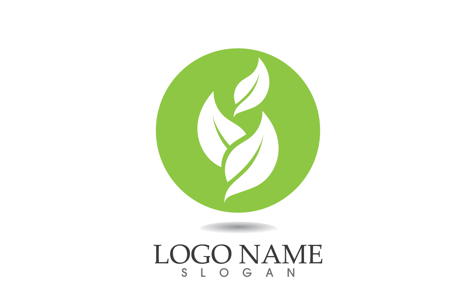 Template #314797 Leaf Fresh Webdesign Template - Logo template Preview