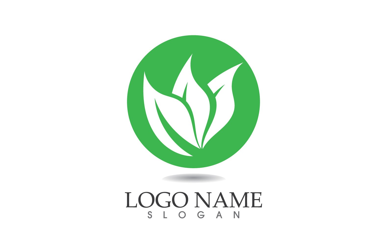 Template #314801 Leaf Fresh Webdesign Template - Logo template Preview