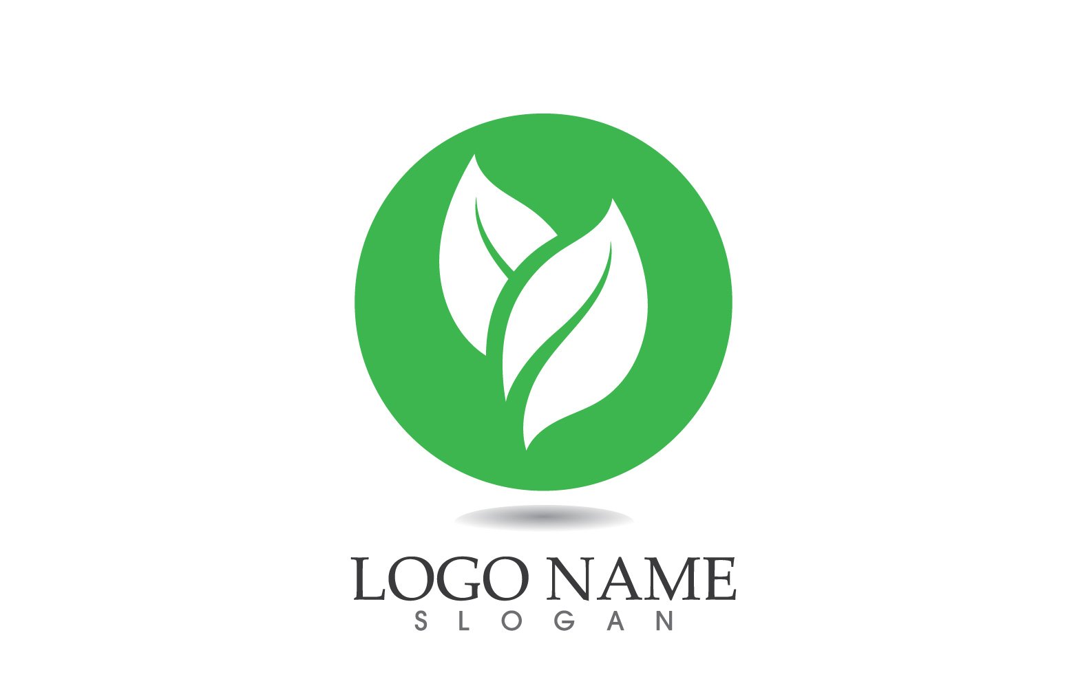 Template #314809 Leaf Fresh Webdesign Template - Logo template Preview