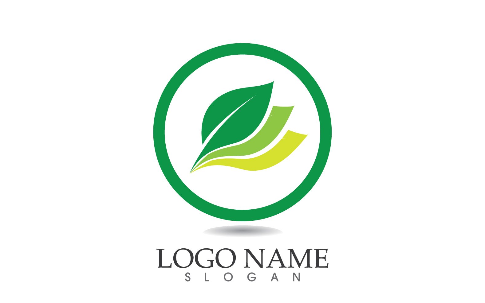 Template #314815 Leaf Fresh Webdesign Template - Logo template Preview