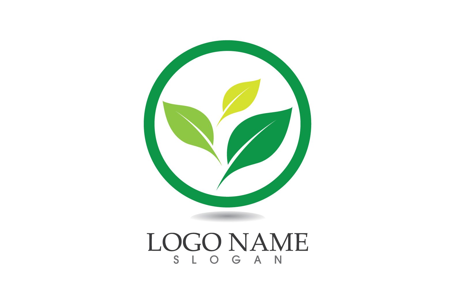 Template #314816 Leaf Fresh Webdesign Template - Logo template Preview