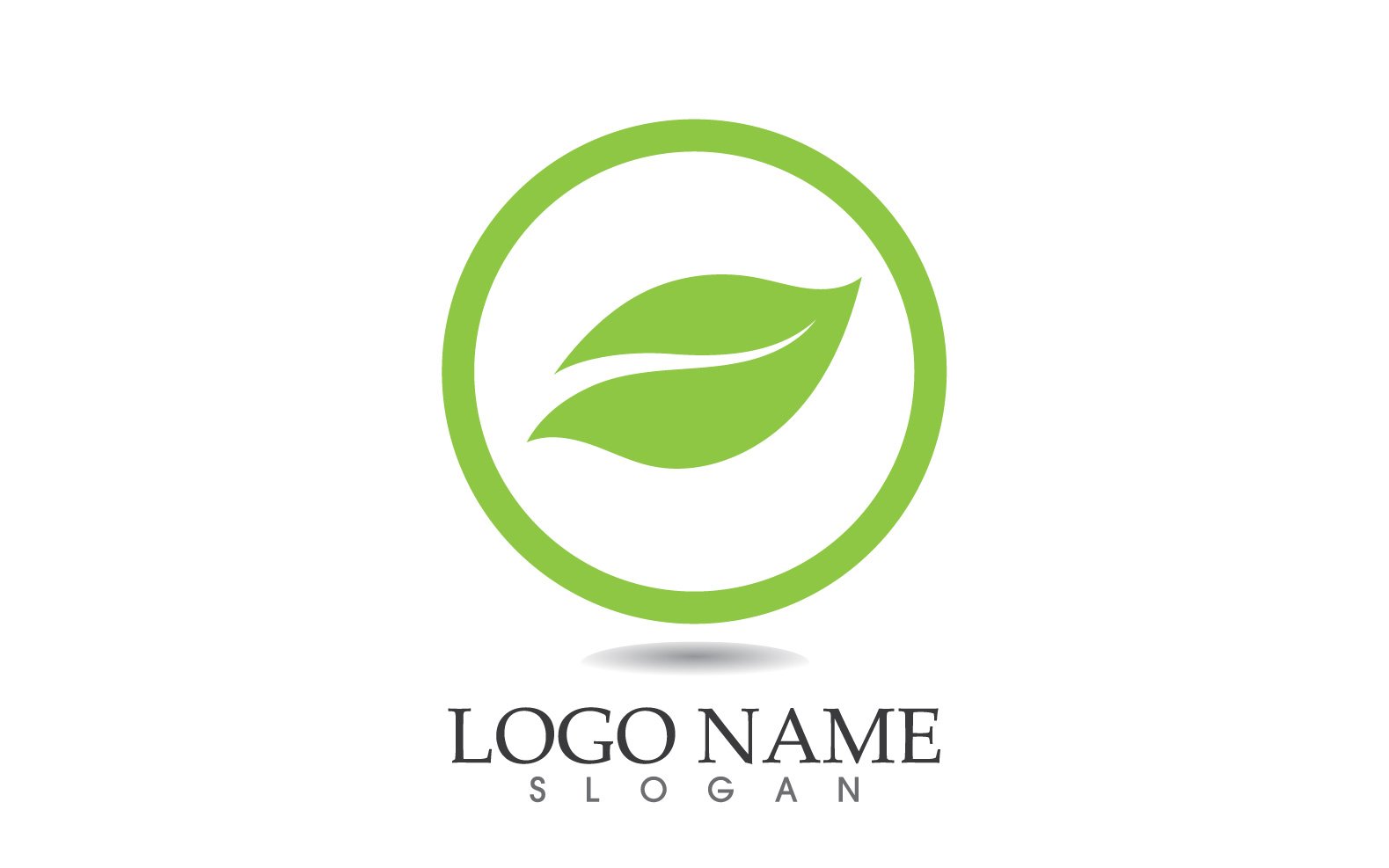 Template #314820 Leaf Fresh Webdesign Template - Logo template Preview