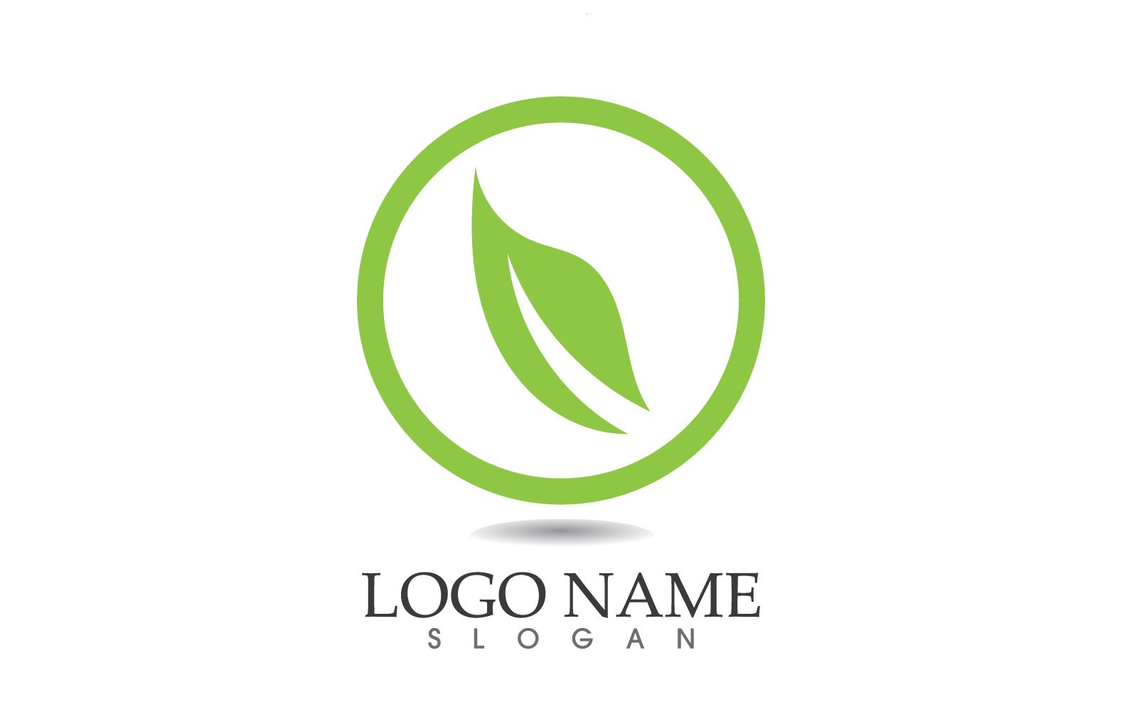 Template #314822 Leaf Fresh Webdesign Template - Logo template Preview