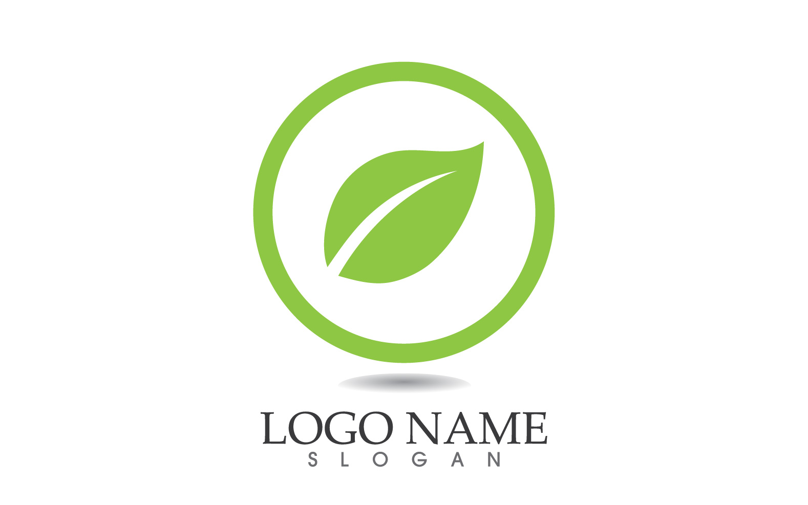 Template #314823 Leaf Fresh Webdesign Template - Logo template Preview