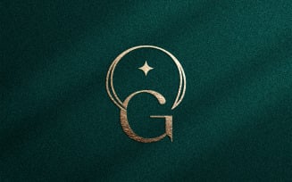 Elegant Minimalist Beauty Logo Cosmetic Letter G
