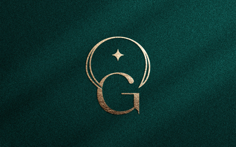 Elegant Minimalist Beauty Logo Cosmetic Letter G Logo Template