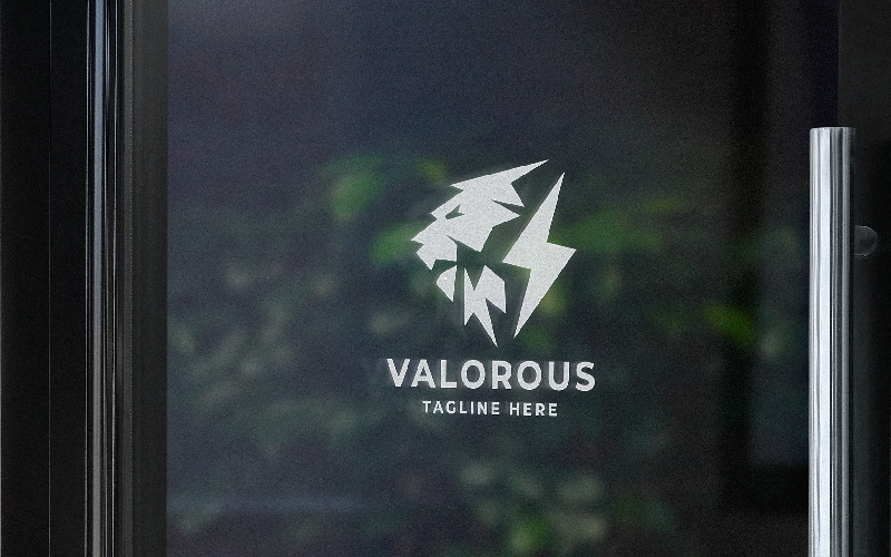 Valorous Lion Pro Logo Template