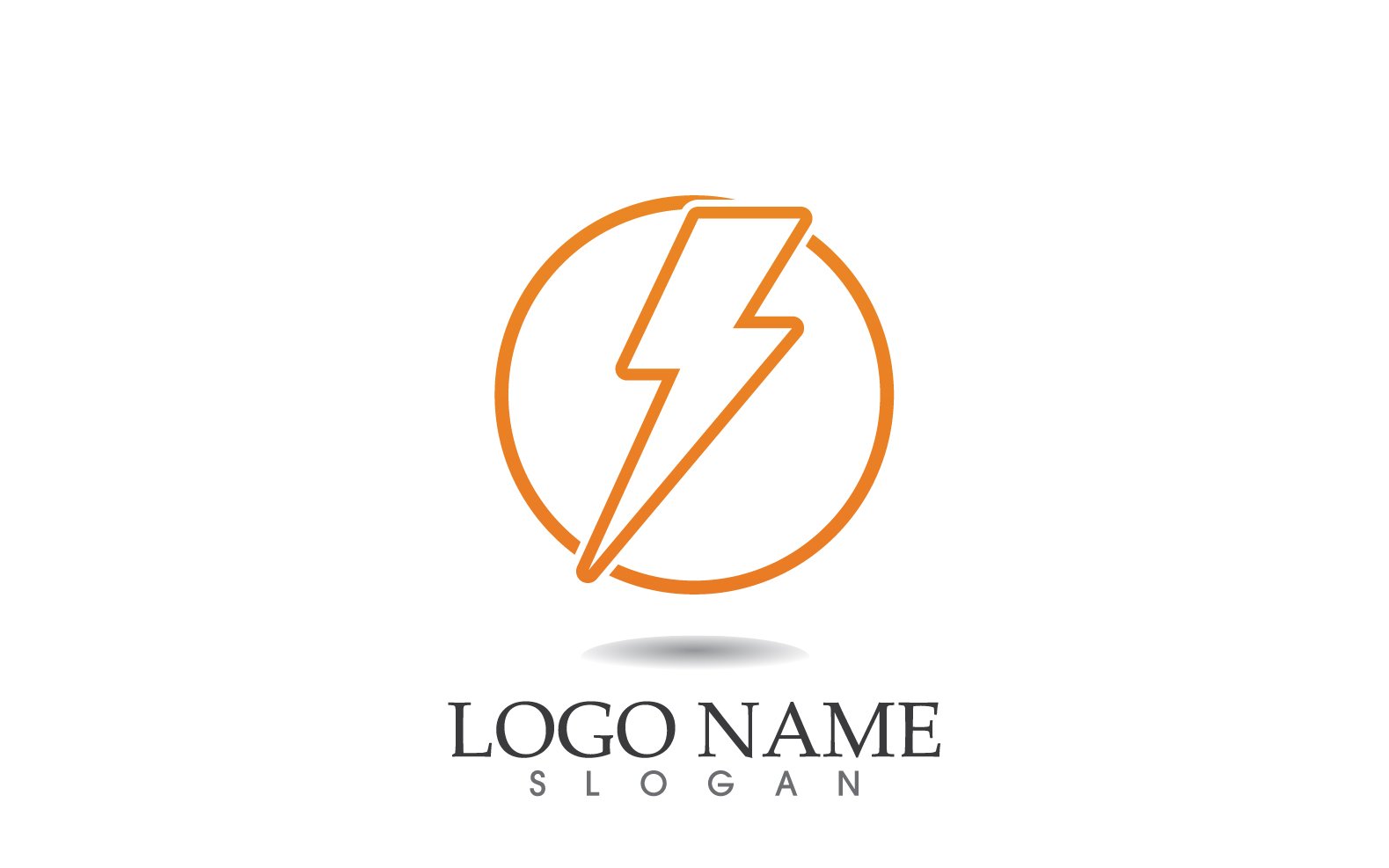 Template #314904 Thunderbolt Flash Webdesign Template - Logo template Preview