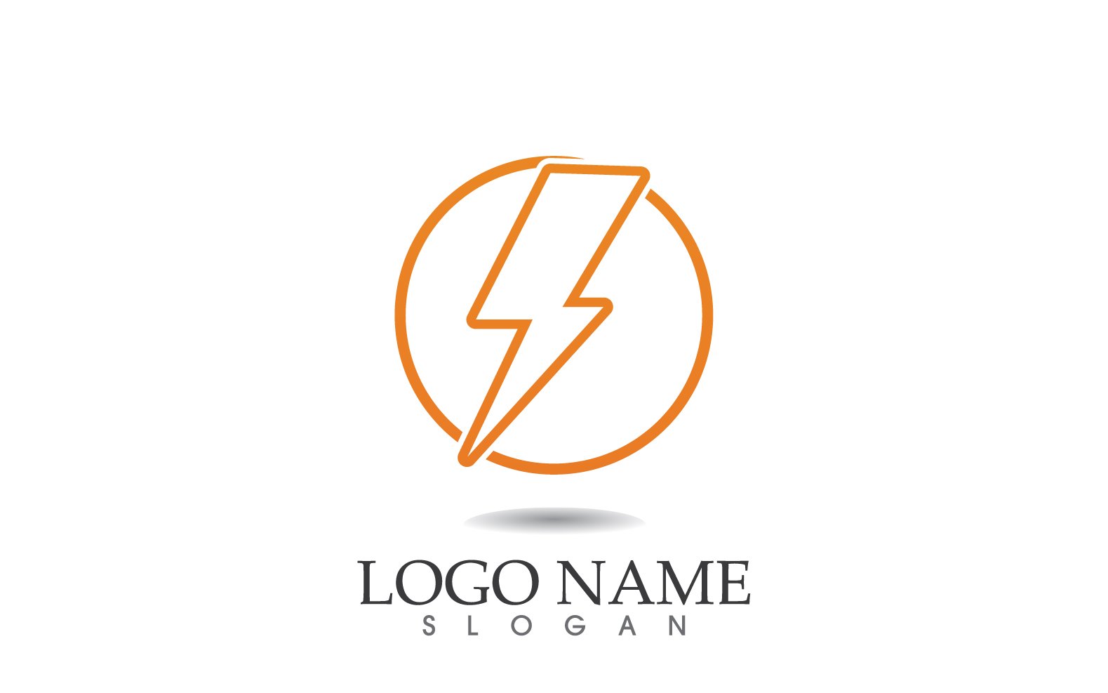 Template #314905 Thunderbolt Flash Webdesign Template - Logo template Preview