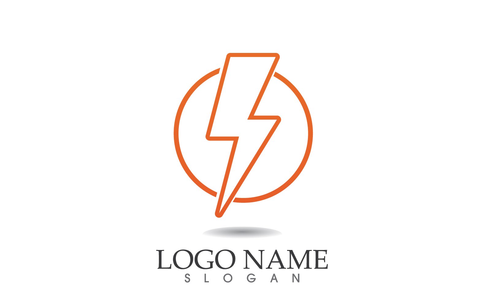 Template #314909 Thunderbolt Flash Webdesign Template - Logo template Preview