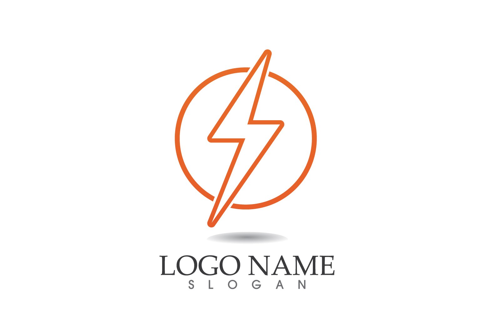 Template #314910 Thunderbolt Flash Webdesign Template - Logo template Preview