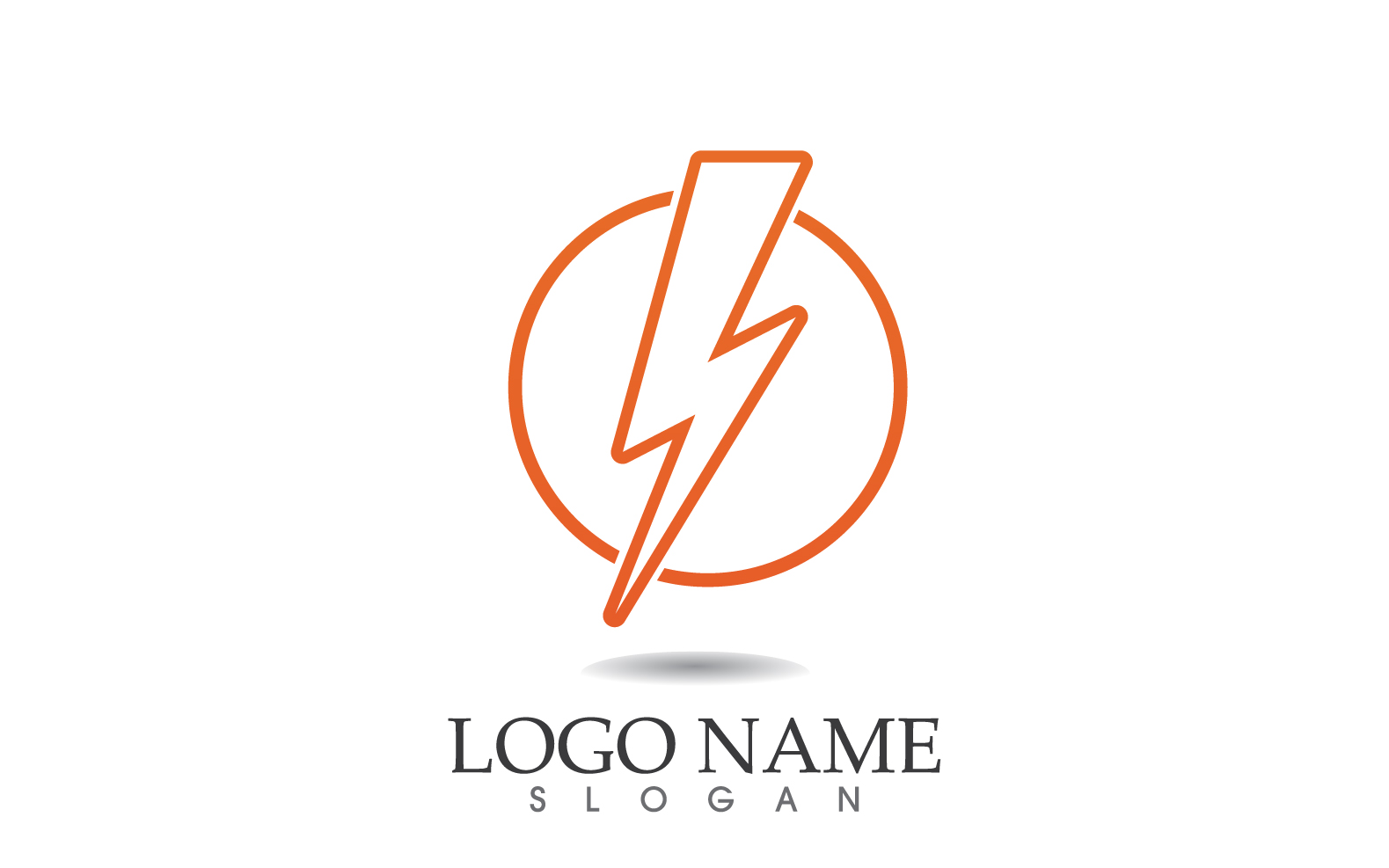 Template #314911 Thunderbolt Flash Webdesign Template - Logo template Preview