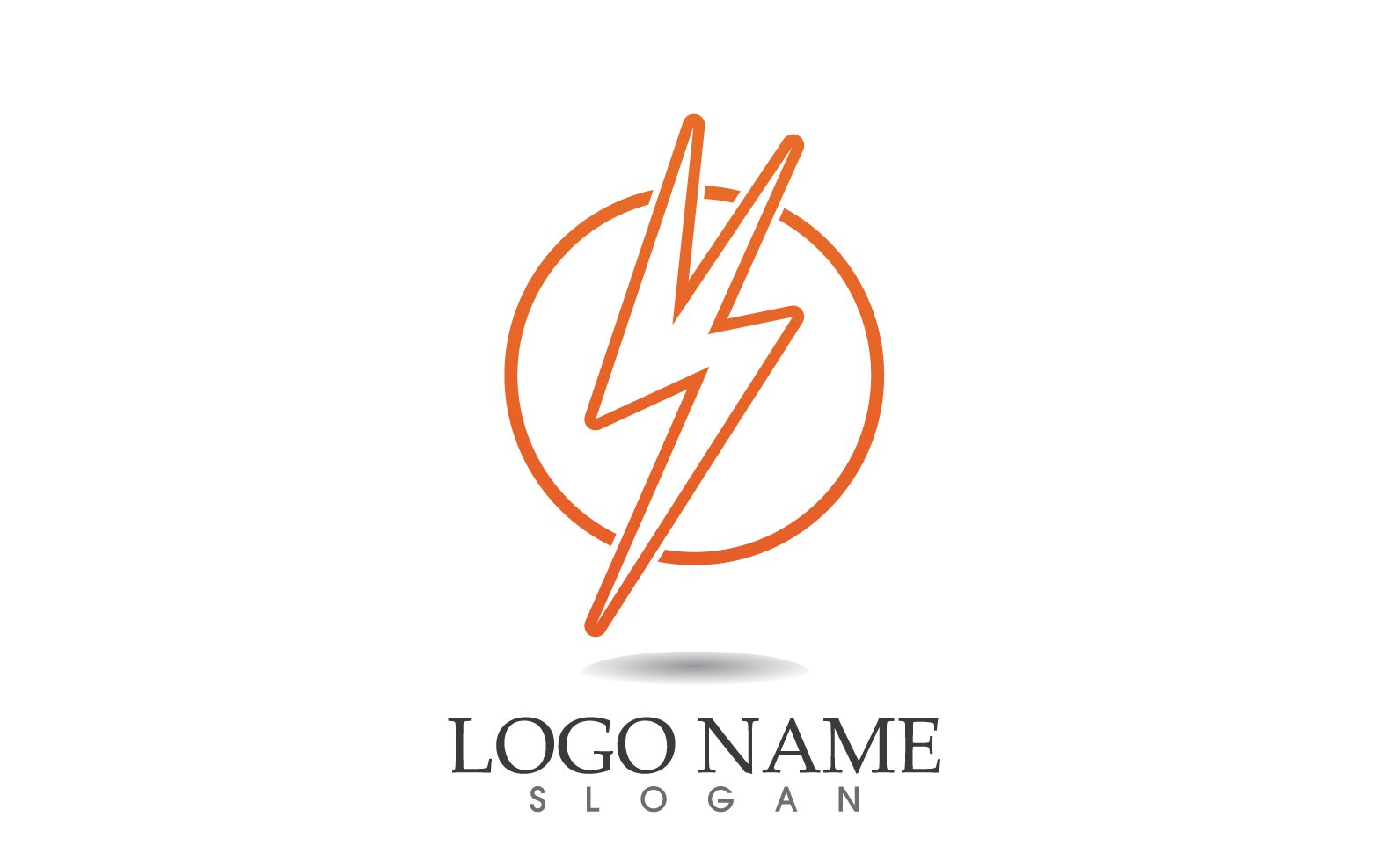 Template #314912 Thunderbolt Flash Webdesign Template - Logo template Preview