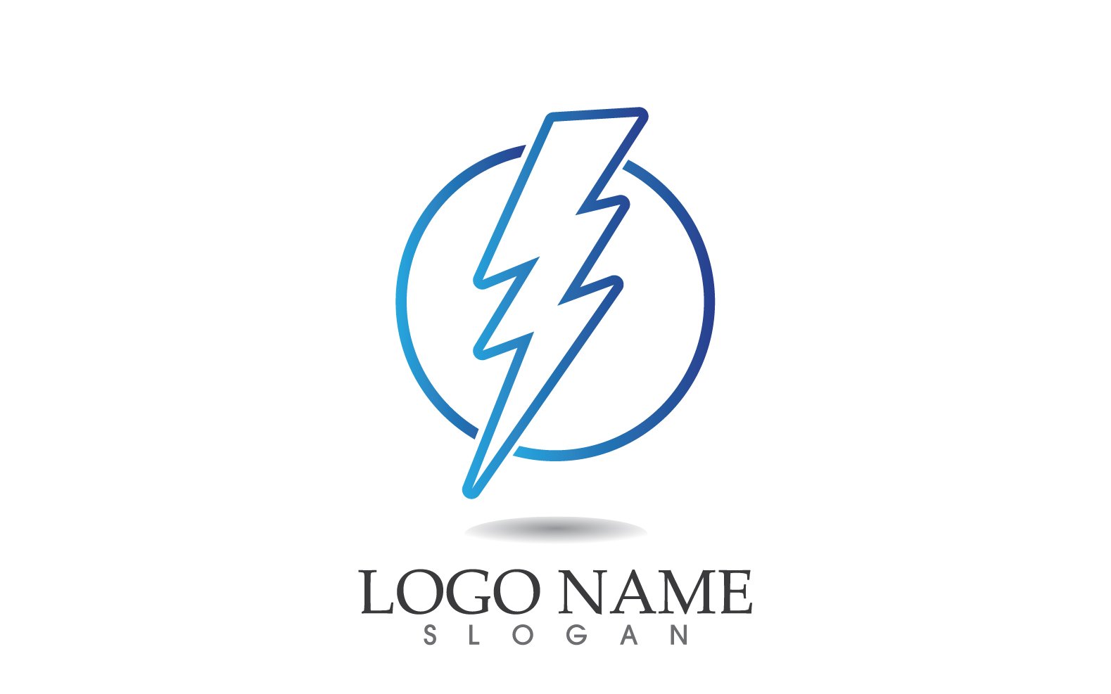 Template #314920 Thunderbolt Flash Webdesign Template - Logo template Preview