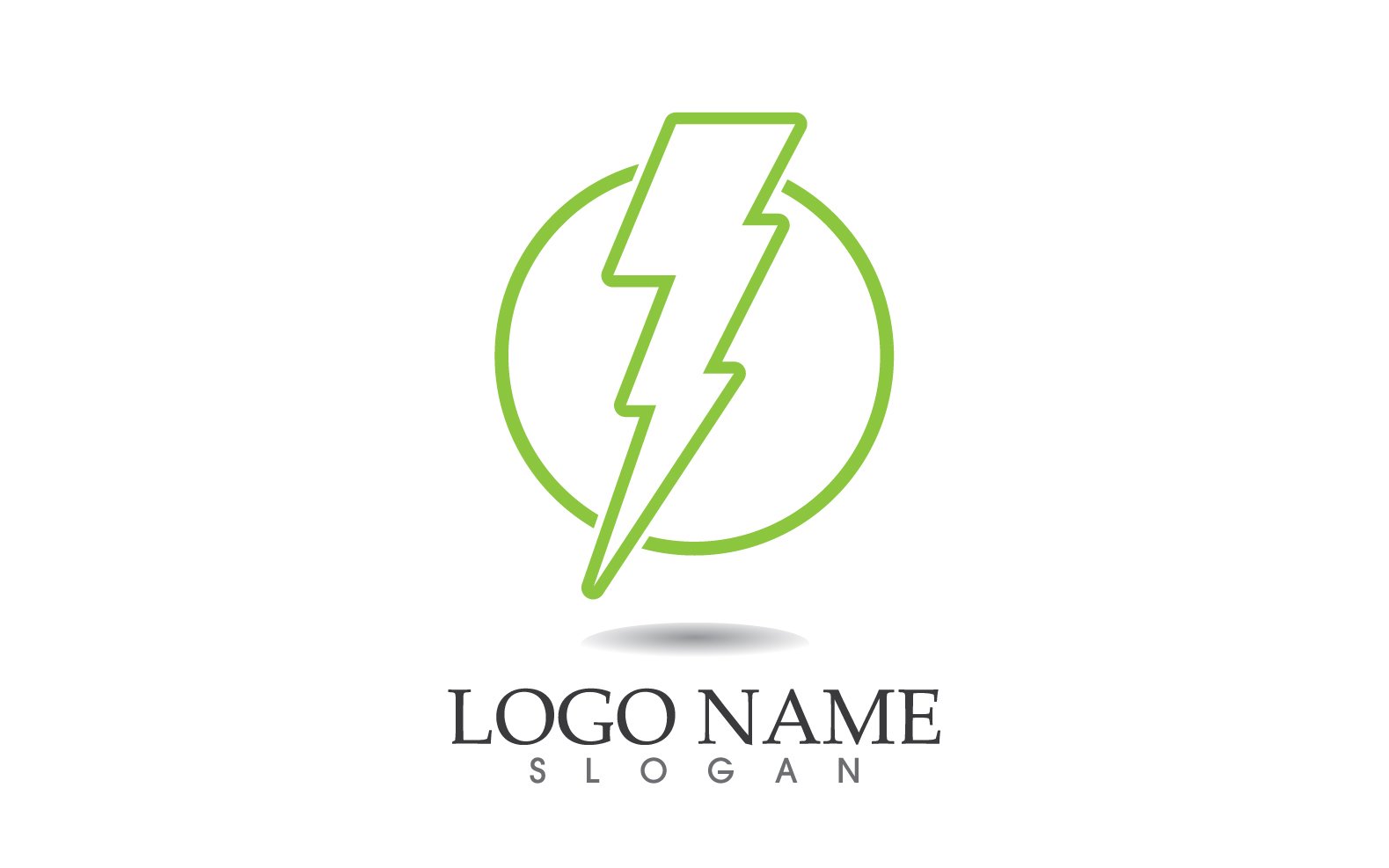 Template #314928 Thunderbolt Flash Webdesign Template - Logo template Preview