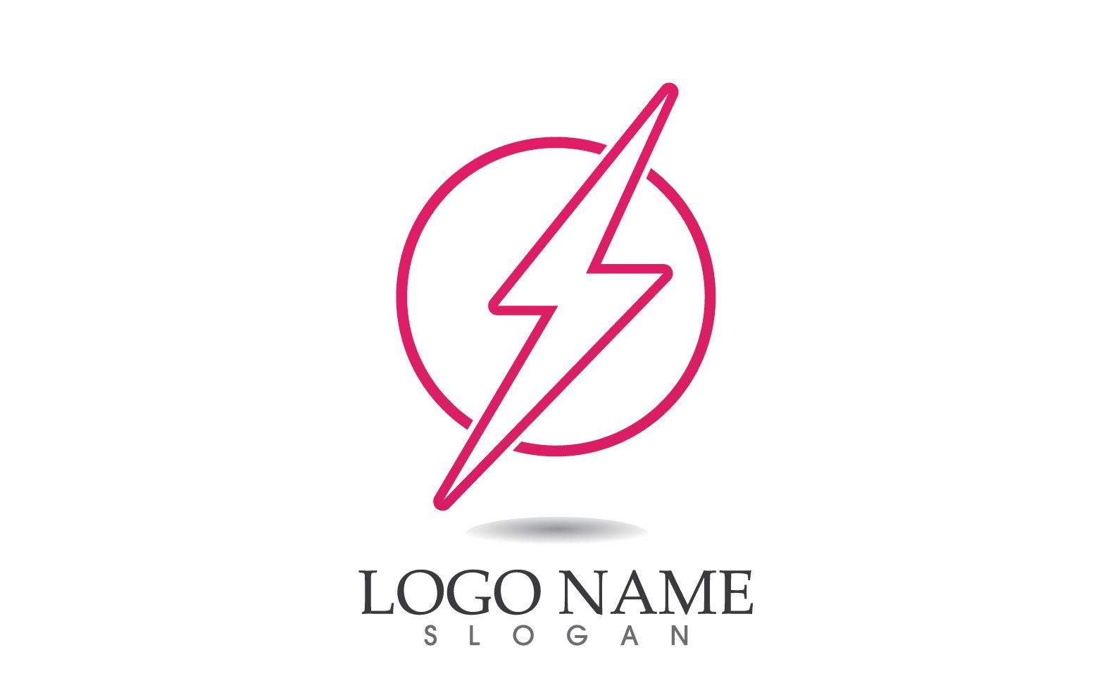 Template #314937 Thunderbolt Flash Webdesign Template - Logo template Preview