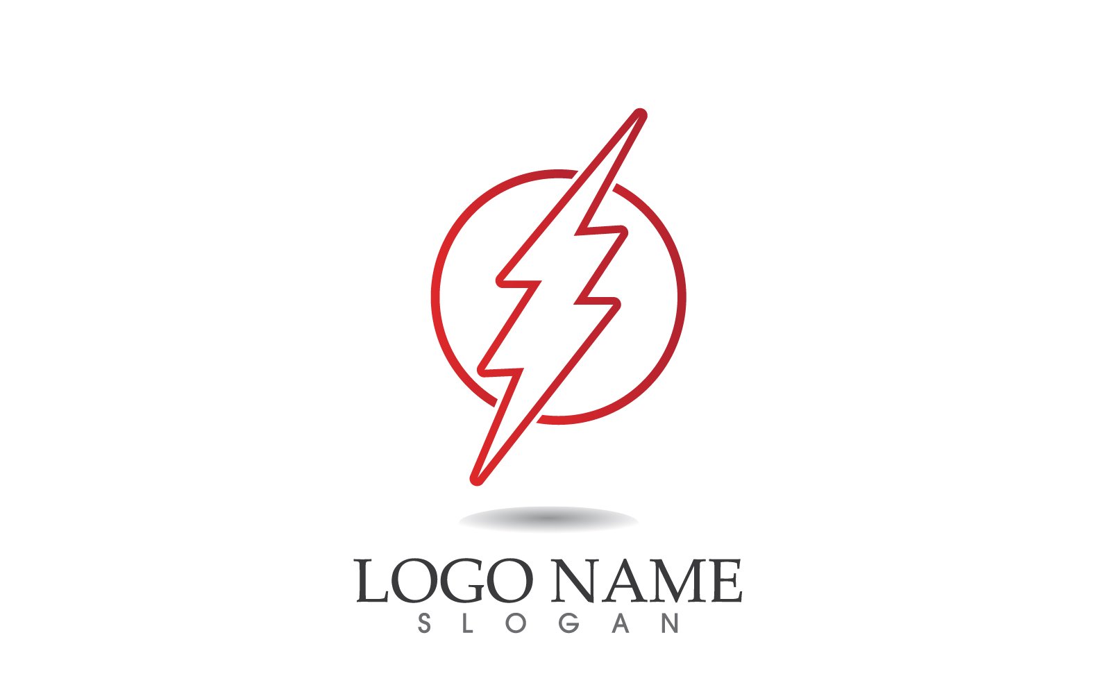 Template #314943 Thunderbolt Flash Webdesign Template - Logo template Preview