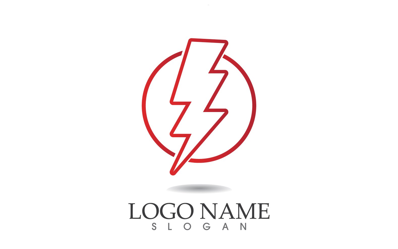 Template #314946 Thunderbolt Flash Webdesign Template - Logo template Preview