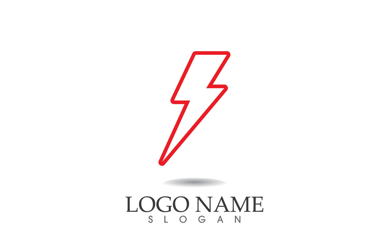 Template #314968 Thunderbolt Flash Webdesign Template - Logo template Preview