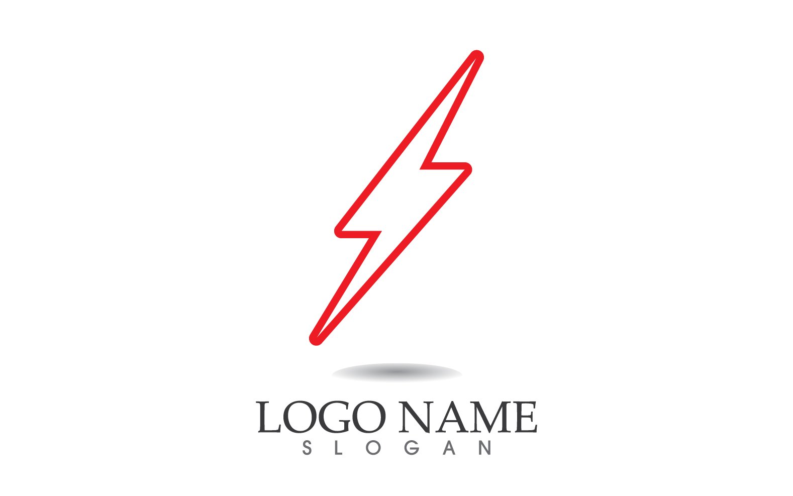 Template #314970 Thunderbolt Flash Webdesign Template - Logo template Preview