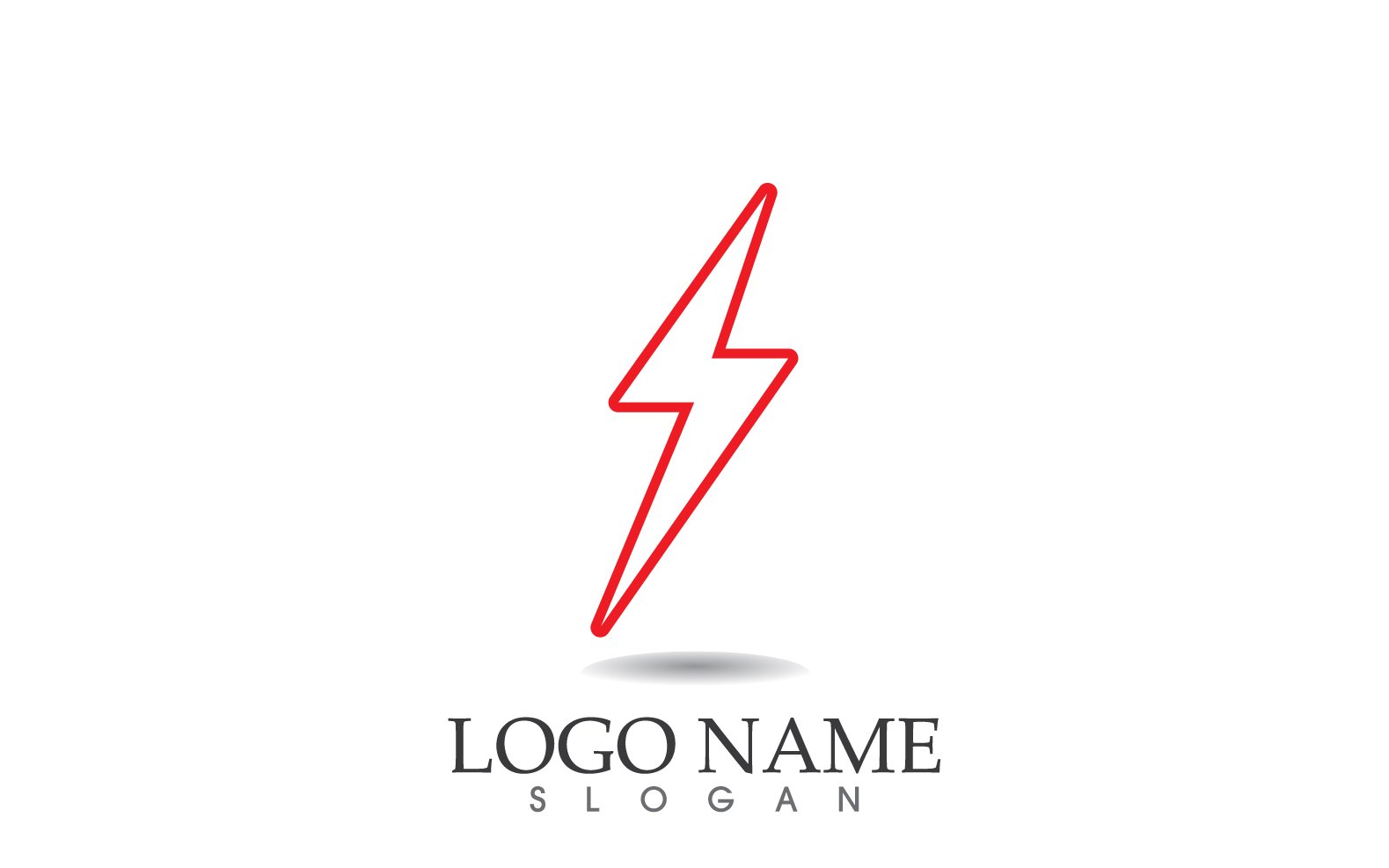 Template #314977 Thunderbolt Flash Webdesign Template - Logo template Preview