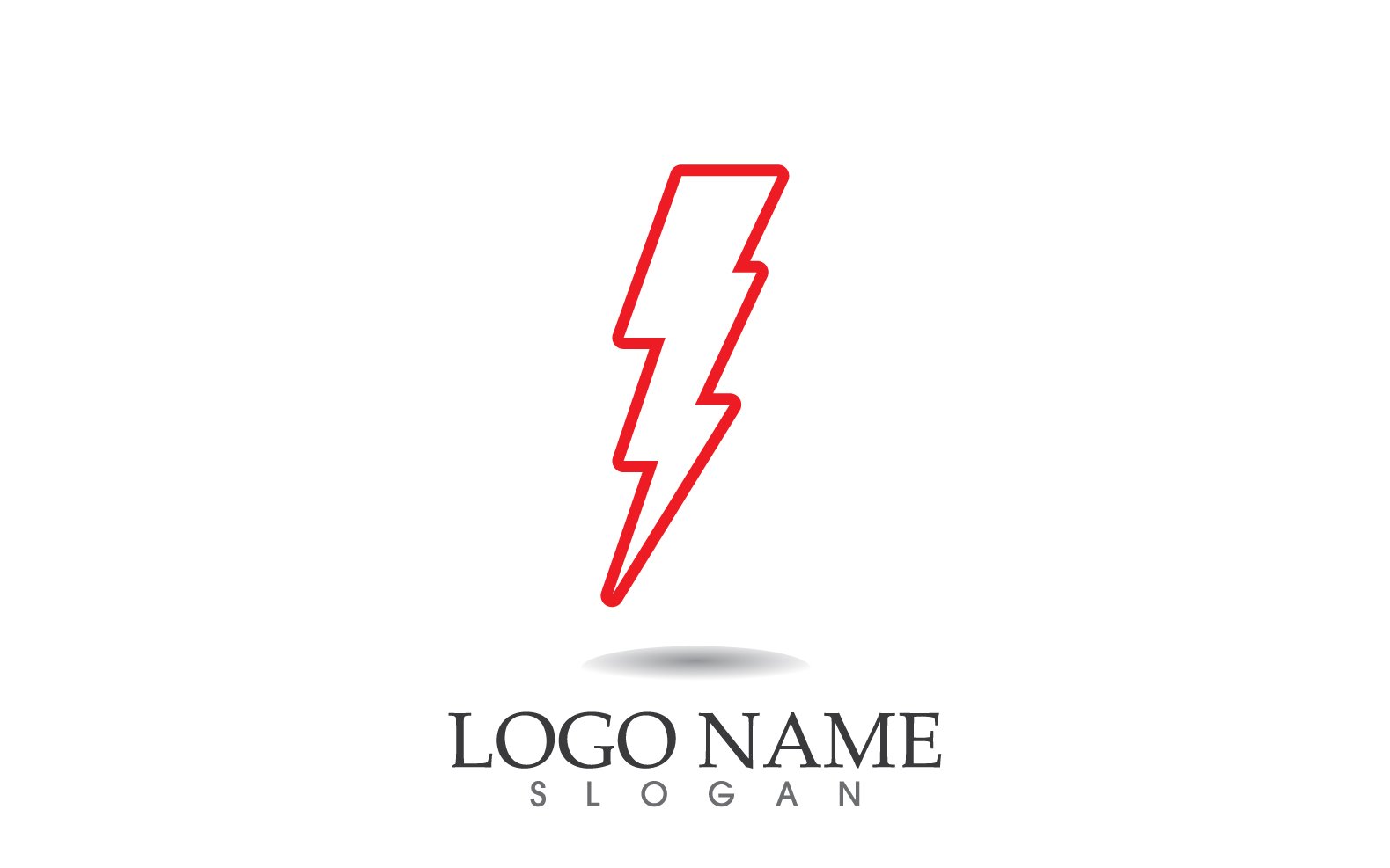 Template #314986 Thunderbolt Flash Webdesign Template - Logo template Preview