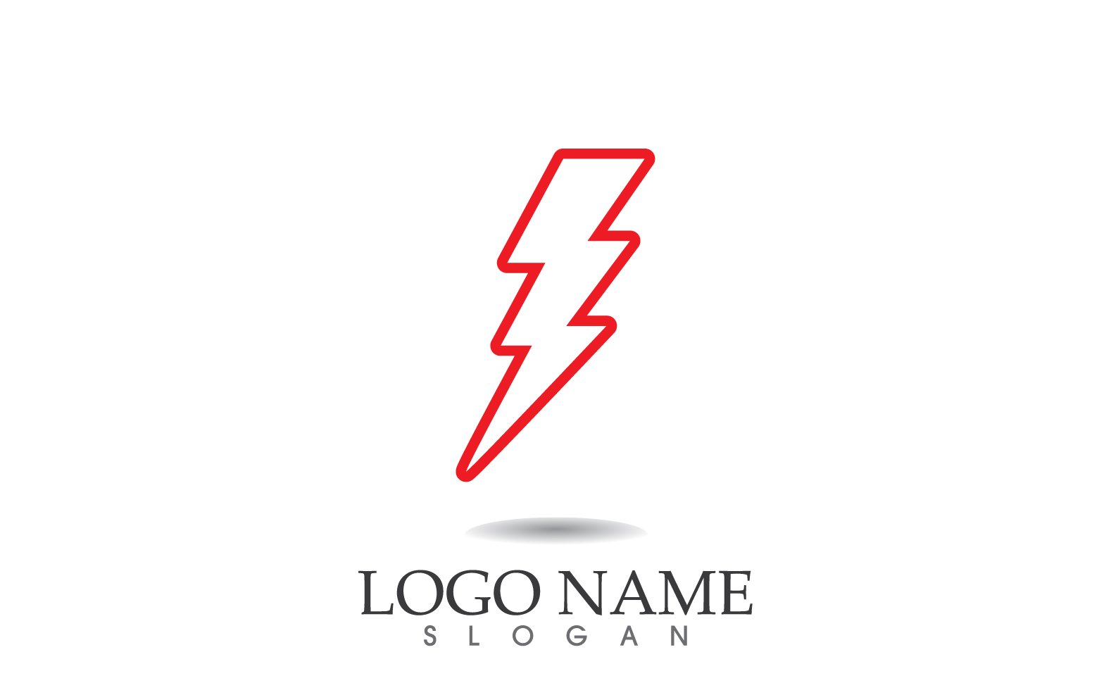 Template #314988 Thunderbolt Flash Webdesign Template - Logo template Preview