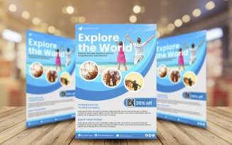 Travel Company Flyer Template 2