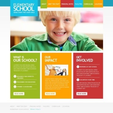 presentation primary school website