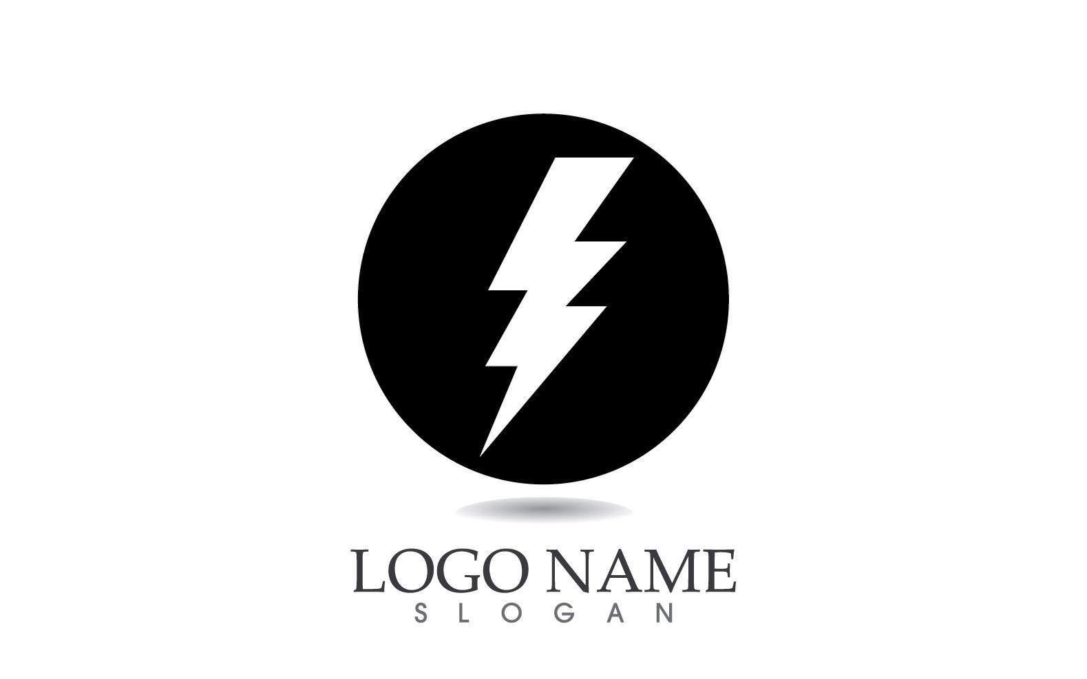 Kit Graphique #315016 Symbol Thunderbolt Divers Modles Web - Logo template Preview