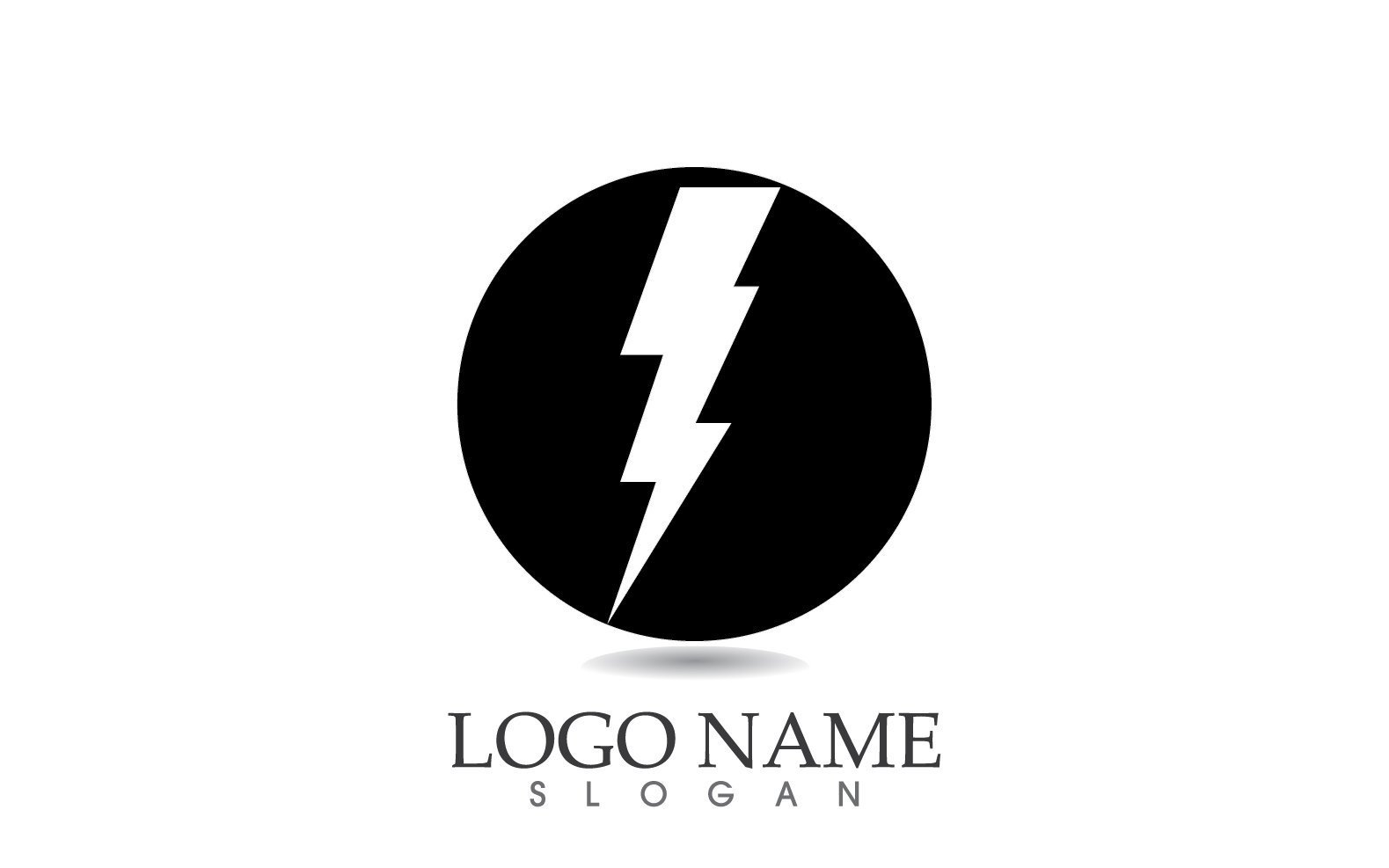 Template #315034 Thunderbolt Flash Webdesign Template - Logo template Preview