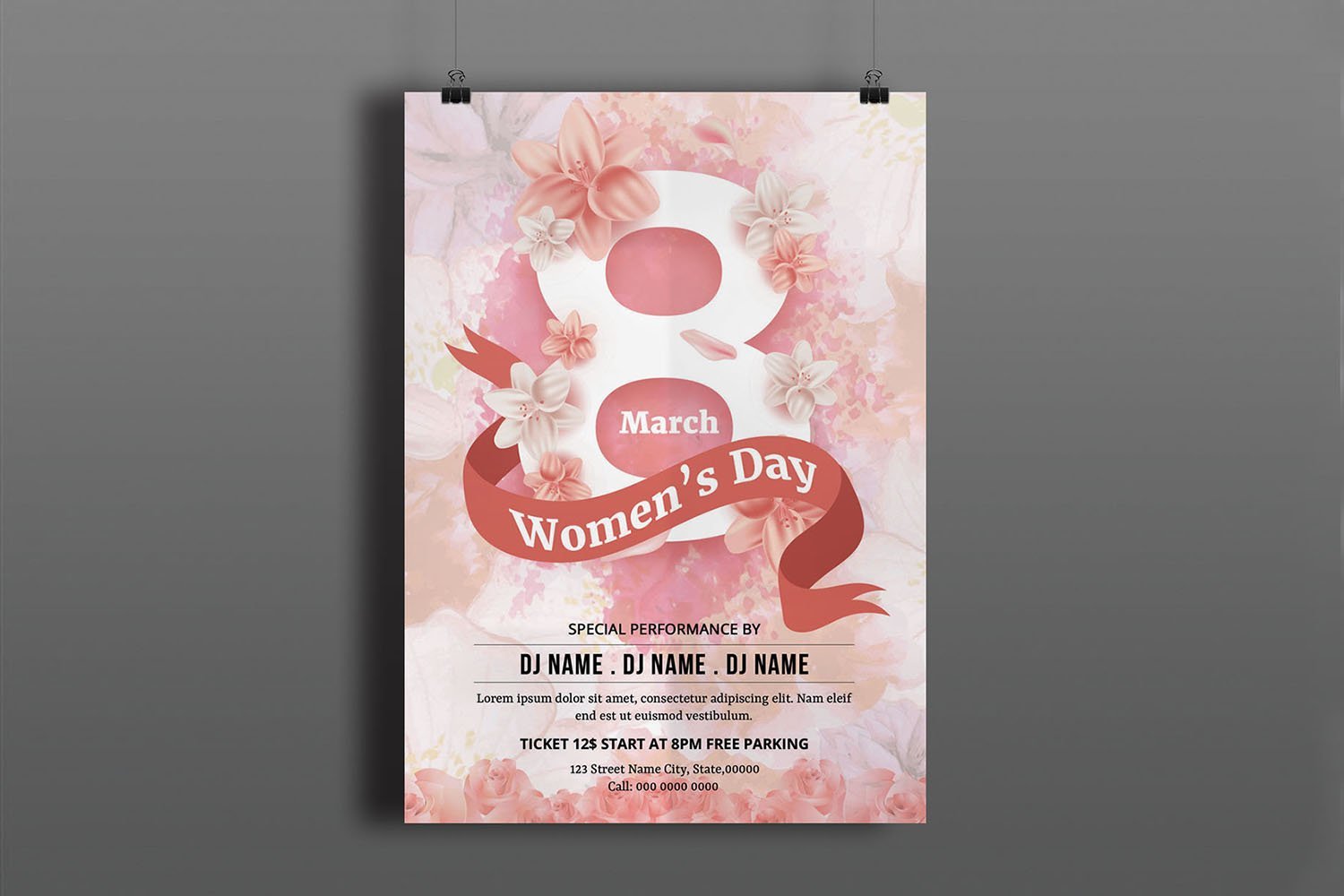 Kit Graphique #315121 Femmes Jour Divers Modles Web - Logo template Preview