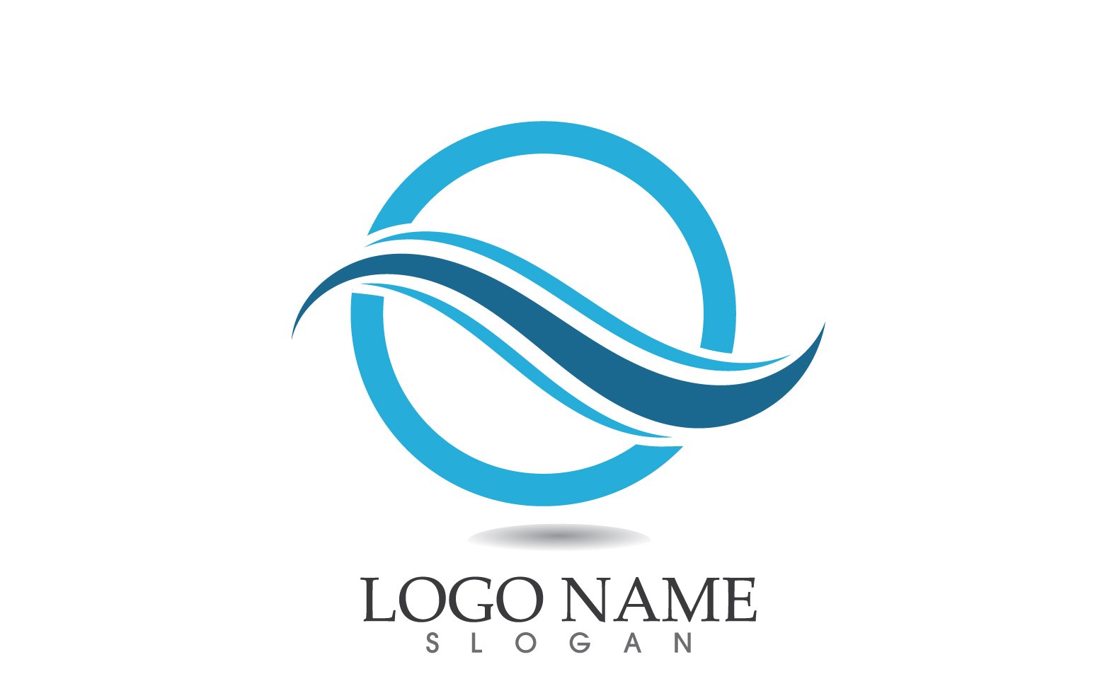 Template #315134 Water Vector Webdesign Template - Logo template Preview