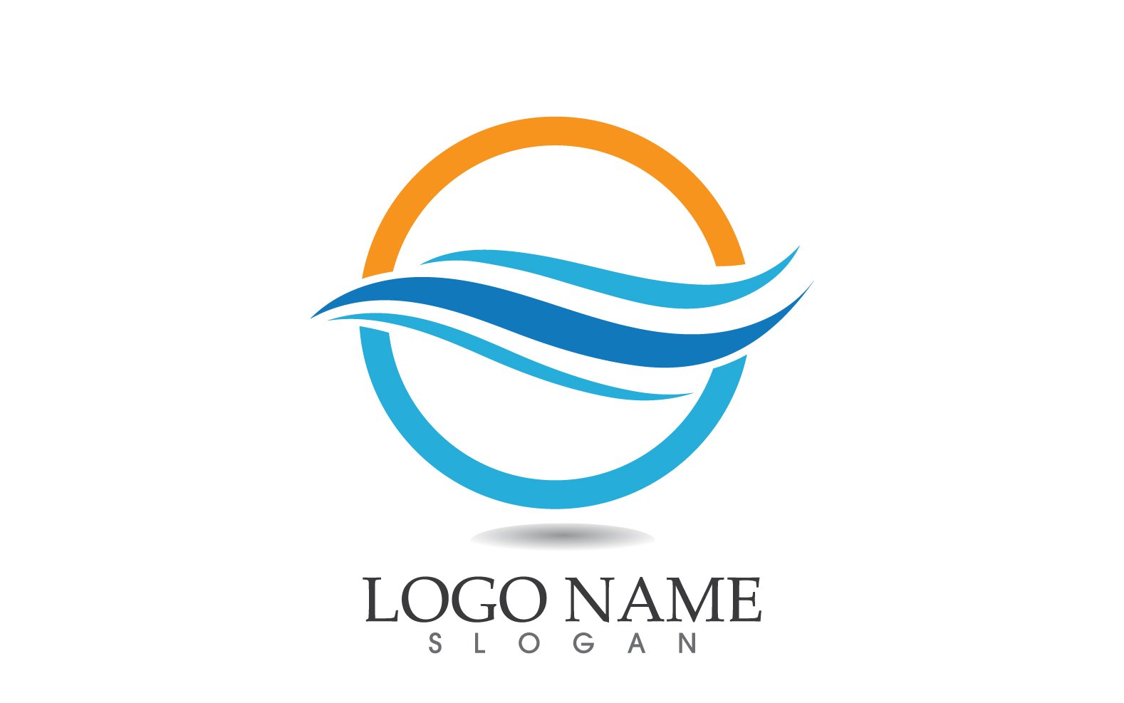 Template #315137 Water Vector Webdesign Template - Logo template Preview