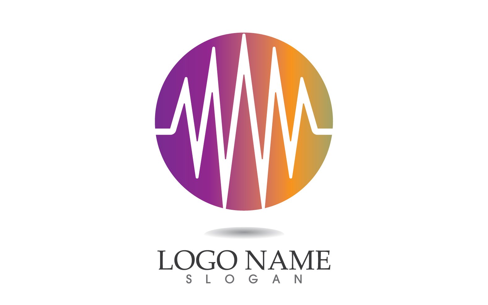 Template #315140 Sound Wave Webdesign Template - Logo template Preview