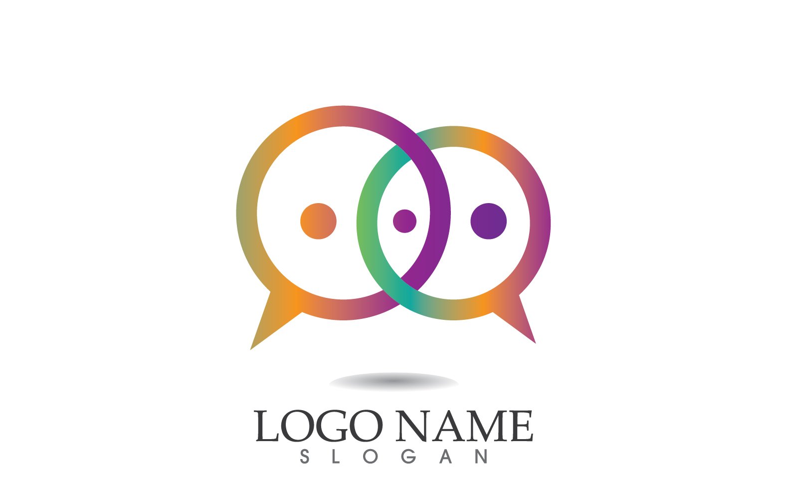 Kit Graphique #315183 Illustration Chat Web Design - Logo template Preview