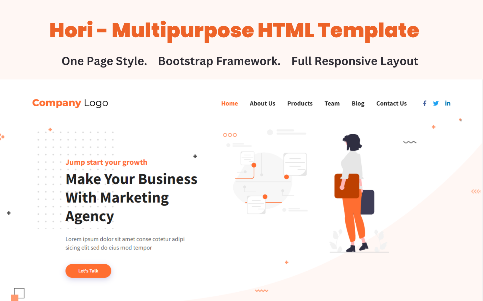 Hori - Multipurpose HTML Template