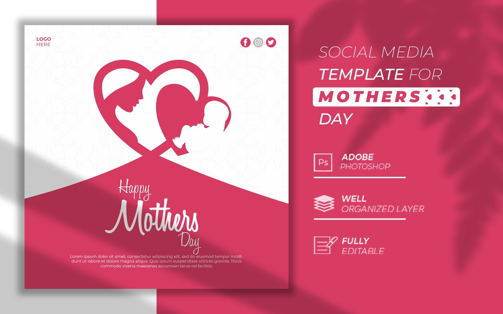 Kit Graphique #315306 Mamans Jour Divers Modles Web - Logo template Preview