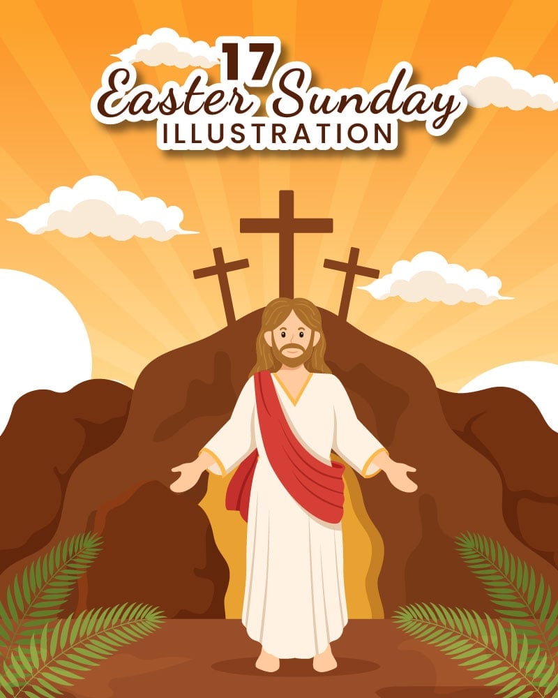 Template #315391 Easter Sunday Webdesign Template - Logo template Preview