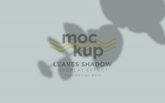 Leaves Shadow Overlay Effect Mockup 03