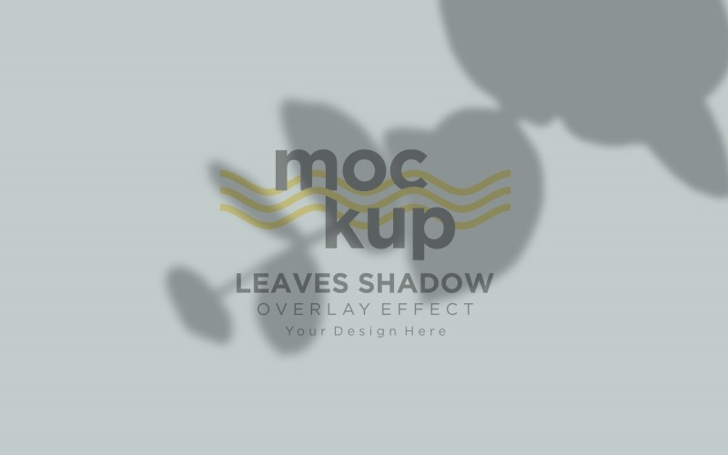 Leaves Shadow Overlay Effect Mockup 03 Product Mockup