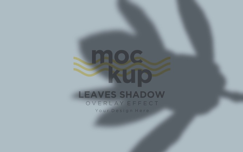 Leaves Shadow Overlay Effect Mockup 04 Product Mockup