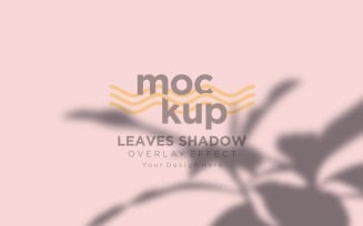 Leaves Shadow Overlay Effect Mockup 08