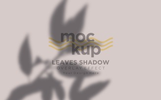 Leaves Shadow Overlay Effect Mockup 21