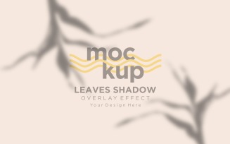 Leaves Shadow Overlay Effect Mockup 29