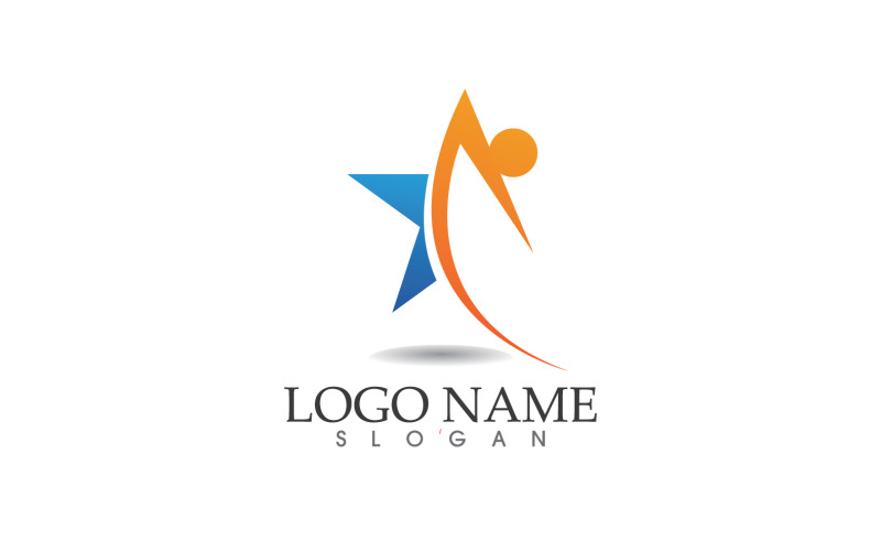 Star logo icon design vector template v17 Logo Template