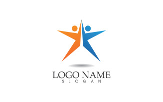 Star logo icon design vector template v18