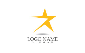 Star logo icon design vector template v1