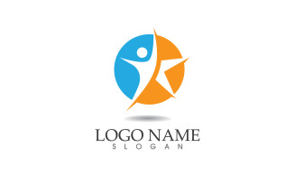 Star logo icon design vector template v20