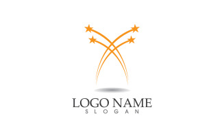 Star logo icon design vector template v21